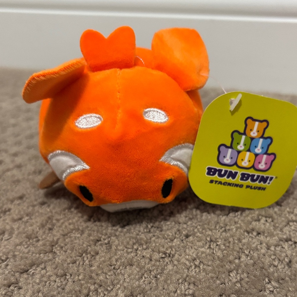 Orange Bun Bun Stacking Plush